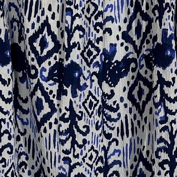 Lilly Pulitzer size small Nita off the shoulder cover up dress, pom pom sleeves - Picture 2 of 11